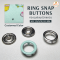 Green Ring Snap Buttons