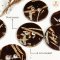 Pine leaves buttons  ( Eco - Friendly Buttons Collection )