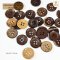 Coconut Buttons 11.5 - 13 mm (144 pcs / pack)