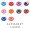 Alphabet Buttons - ABC กระดุมตัวอักษร✨ (แพค 144 เม็ด)