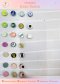 Color Jeans Buttons