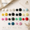 Fashion 4-Hole Pinwheel Buttons, 11.5 mm and 15 mm, for Fashion Garments (Assorted Colors)