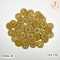 Shirt buttons are available in a variety of colors.