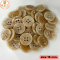 Brown marble pattern buttons, size 15 mm.
