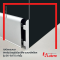 Curve Click-Lock Aluminium Skirting Corner