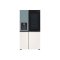 LG GC-X257CMEW ตู้เย็น InstaView Side-by-Side 22.4 คิว Smart Inverter Wi-Fi