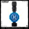 Hostile® XLP Regulator - Side Port Quick-Disconnect - Blue
