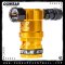 HOSTILE® XLP REGULATOR - SIDE PORT QUICK-DISCONNECT - GOLD