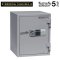 ตู้เซฟกันไฟ 3 ชั่วโมง BEEDA MANDA รหัสสแกนลายนิ้วมือ รุ่น FS-110N-FA สีเงิน