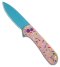 CIVIVI Dessert Warrior® Elementum II Button Lock Knife Pink G10 (2.9") Donut