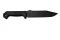 Ka-Bar Becker Combat Utility Fixed Blade Knife (7" Black Plain) BK7