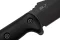 Ka-Bar Becker Combat Utility Fixed Blade Knife (7" Black Plain) BK7