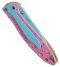 Kershaw Leek Assisted Opening Knife Dessert Warrior (3" Blue 14C28N)