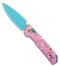 Kershaw Mini Iridium DuraLock Knife Dessert Warrior Donut (3" Blue)