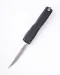 Microtech Ultratech Gen IV D/E Stonewash Standard Black (11224-10)