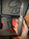 Microtech Surefire DLC Luminary D/E Full Serrated ZBP & Stiletto Pro II Set (1270-3DLCTSET)