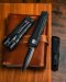 Microtech Surefire DLC Luminary D/E Full Serrated ZBP & Stiletto Pro II Set (1270-3DLCTSET)