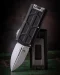 Microtech Exocet II D/E Stonewash Standard Black (1157-10)