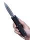 Microtech Daytona D/E Signature Series Stonewash Standard (126-10 S)