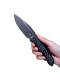 Microtech Anax S/E DLC Titanium Handle DLC Standard DLC Titanium Pivot Colla Carbon Fiber Inlay (190C-1 DLCTCFITI)