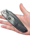 Microtech Anax S/E DLC Titanium Handle DLC Standard DLC Titanium Pivot Colla Carbon Fiber Inlay (190C-1 DLCTCFITI)