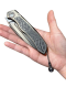 Microtech Anax S/E DLC Titanium Handle DLC Standard DLC Titanium Pivot Colla Carbon Fiber Inlay (190C-1 DLCTCFITI)