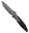 Microtech Socom Bravo Mini T/E Titanium Handle Bead Blast Standard Blue Titanium Pivot Collar Carbon Fiber Scales (261M-7 CFTI)