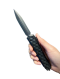 Microtech Makora D/E Signature Series Tactical Standard Nickel Boron Internals (206-1 TS)