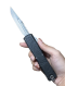 Microtech Ultratech Gen IV Interceptor Topographic Deep Engraved Apocalyptic Standard (11174TP-10AP S)