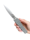 Microtech Ultratech EX-ZBP Bayonet Signature Series Natural Clear Apocalyptic Standard (1120EX-10 APNCS)