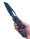 Microtech MSI S/E Tri-Grip Polymer Tiger Stripe Camo Standard Apocalyptic Bronzed Apocalyptic Accents (210T-1APPMTSC-V4W2)