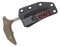 Microtech Bee Full Serrated Marfione Select Apocalyptic Finish Antique Bronze Titanium (218-12APMS2)
