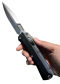 Microtech Glykon Bayonet Apocalyptic Apocalyptic Standard Nickel Boron Internals (184-10 AP)