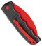 Boker Black Widow Hawkbill Kalashnikov Automatic Knife Black (3.25" Red)