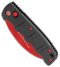 Boker Black Widow Hawkbill Kalashnikov Automatic Knife Black (3.25" Red)