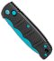 Boker Blue Scorpion Kalashnikov Dagger Automatic Knife (3.25" Electric Blue D2)