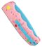 Boker Mini Dessert Warrior Kalashnikov Tanto Automatic Knife (2.5") Donut