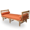 Natural rattan sofa