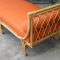 Natural rattan sofa