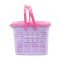 ตะกร้าอเนกประสงค์หูหิ้ว Little Twin Stars สีม่วง