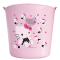 ตะกร้าอเนกประสงค์ทรงกลม Hello Kitty สีชมพู