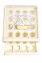 กล่องเก็บไข่ 2 ชั้น / 32 ฟอง Pompompurin