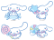 แผ่นแปะกันยุงออแกร์นิค แพ็ค 8 ลาย Cinnamoroll