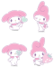 แผ่นแปะกันยุงออแกร์นิค แพ็ค 8 ลาย My Melody