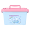 กล่องเก็บของพลาสติก Cinnamoroll สีฟ้าชมพู