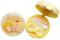 ตลับคอนแทคเลนส์ แบบกลมกลิตเตอร์ ลาย Pompompurin Popcorn