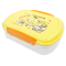 กล่องอาหาร Pompompurin รุ่นฝาล็อค สีเหลือง