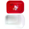 กล่องอาหาร Hello Kitty ทรงเหลี่ยม สีแดงขาว