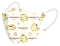 หน้ากากอนามัย 3D สำหรับเด็ก 20 ชิ้น ลาย Pompompurin Friend