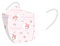 หน้ากากอนามัย 3D สำหรับเด็ก 20 ชิ้น ลาย My Melody แกะ